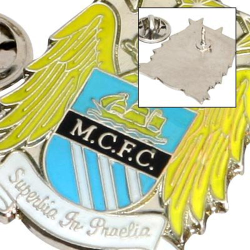 Manchester City Pin Badge - walk-of-famesports