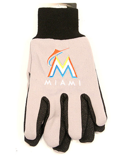 Miami Marlins Work Gloves