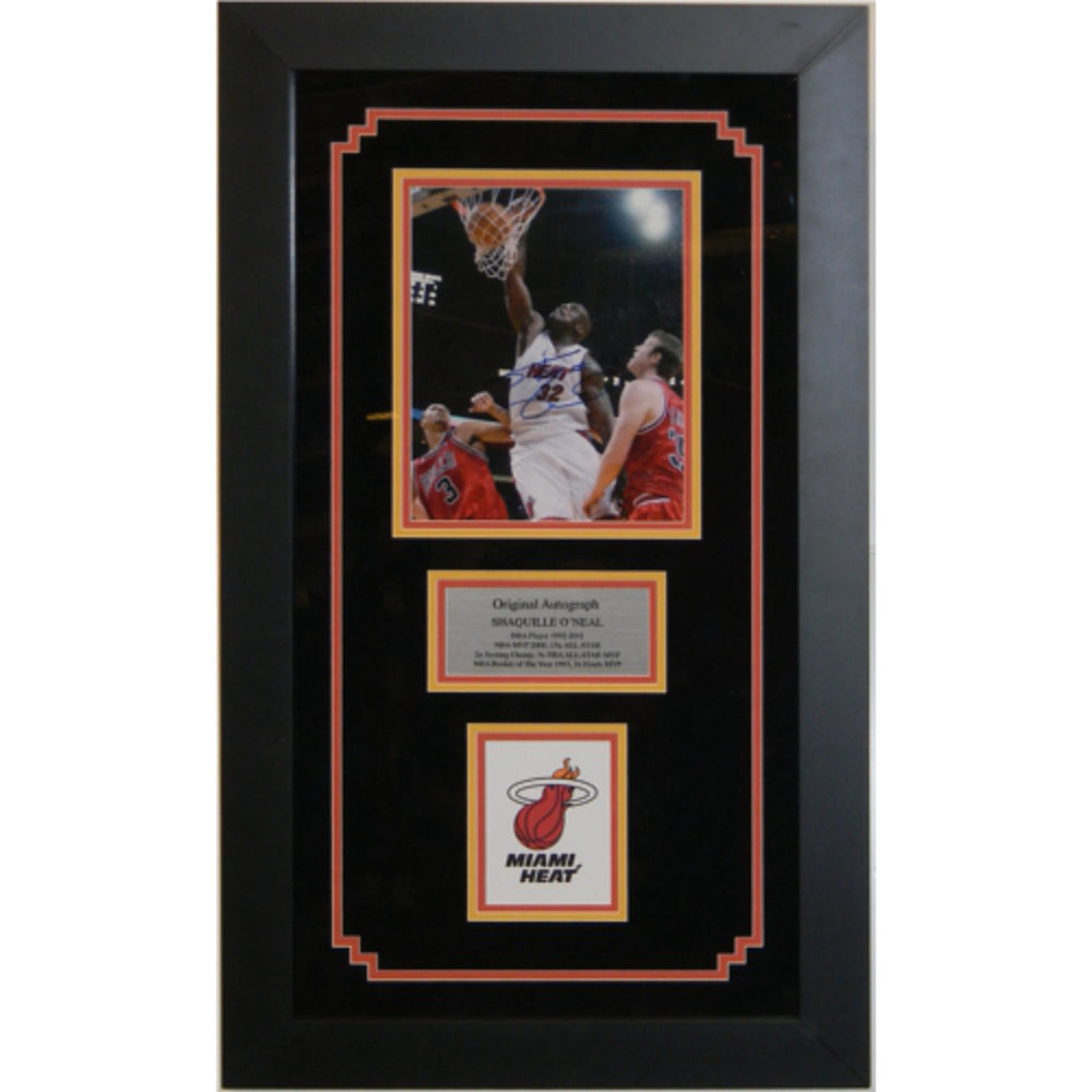 Shaquille O'Neal Signed Autographed 8x10 Framed