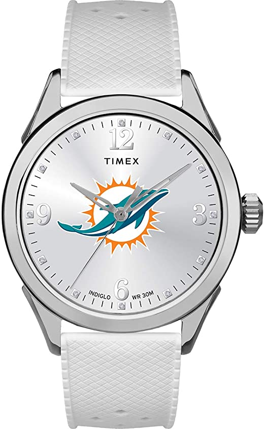 Miami Dolphins Tribute Collection Athena Women's Timex Watch