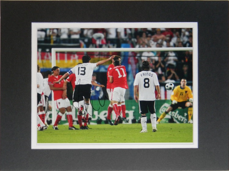 Michael Ballack Signed Autographed 8x10 Matted