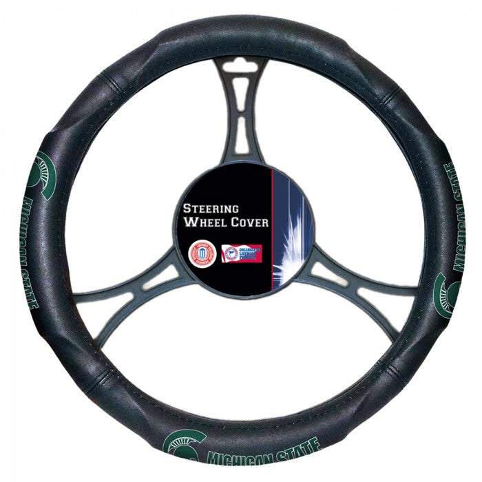 Michigan State Spartans Steering Wheel Cover
