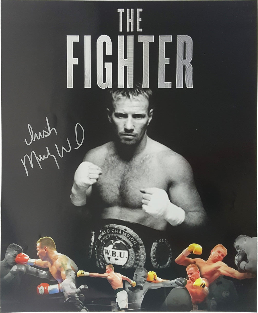 Mickey Ward Signed Autographed 16x20 Photo