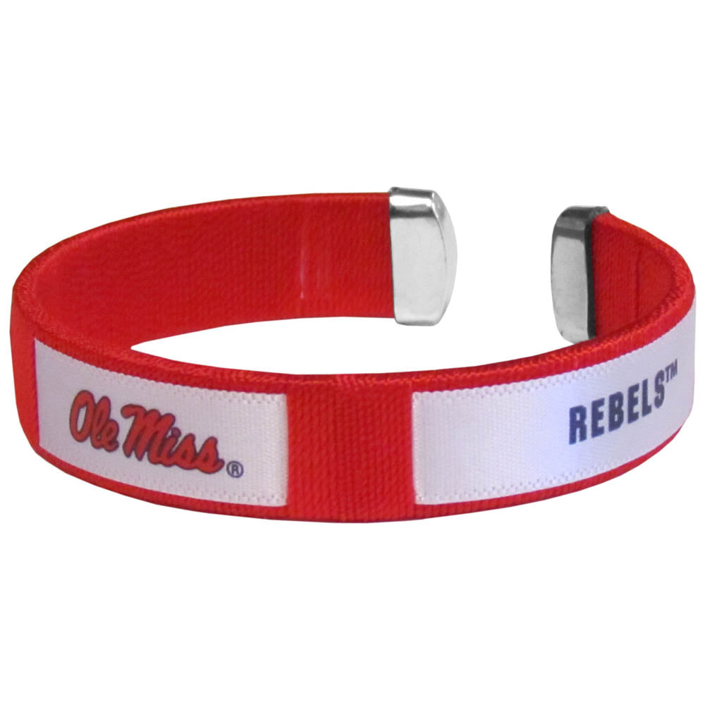 Mississippi Ole Miss Rebels Fan Band Bracelet