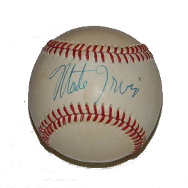 Monte Irvin Signed Autographed Baseball