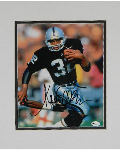 Marcus Allen Autographed 8x10 Matted & Ready To Frame