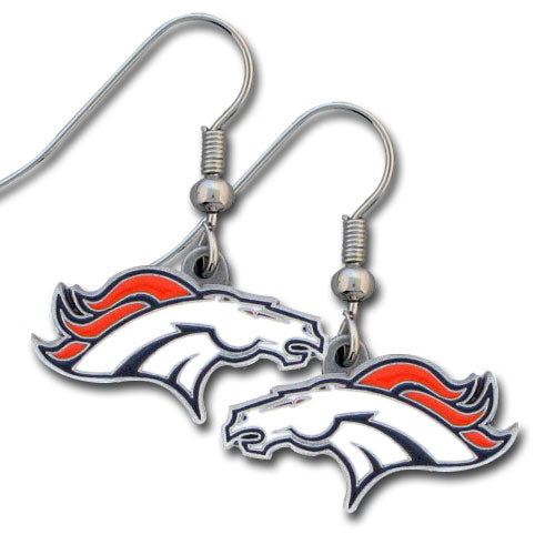 Denver Broncos Dangle Earrings