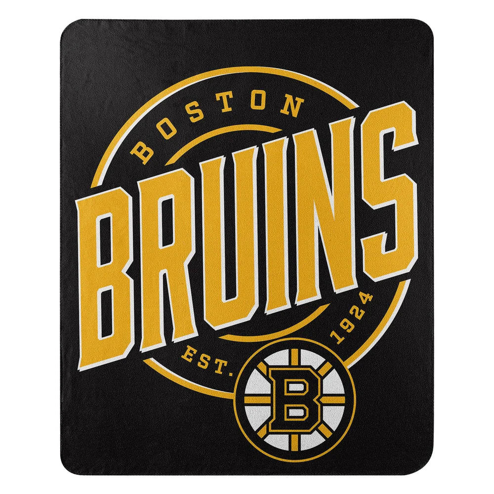 Boston Bruins Campaign Fleece Blanket - walk-of-famesports