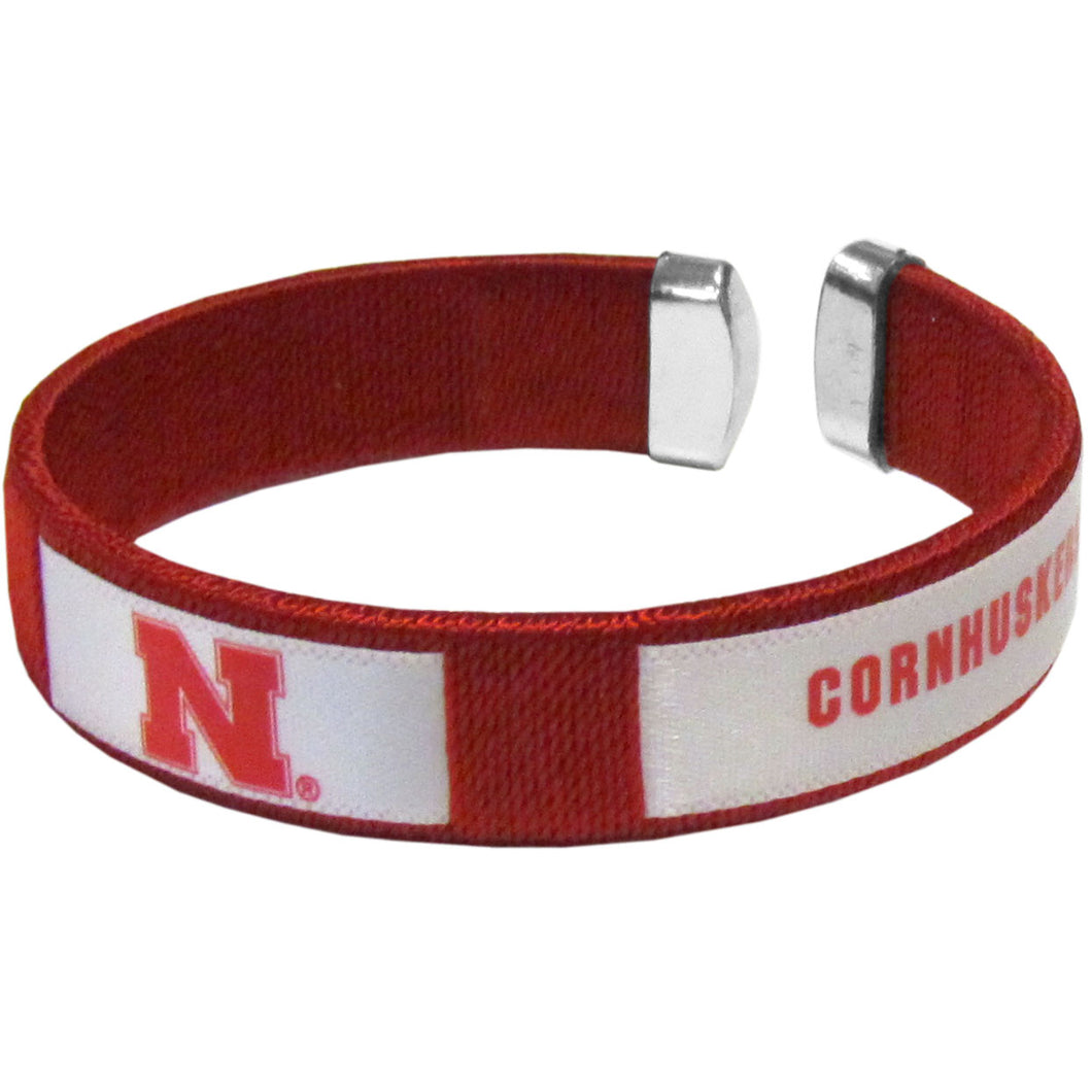 Nebraska Cornhuskers Fan Band Bracelet