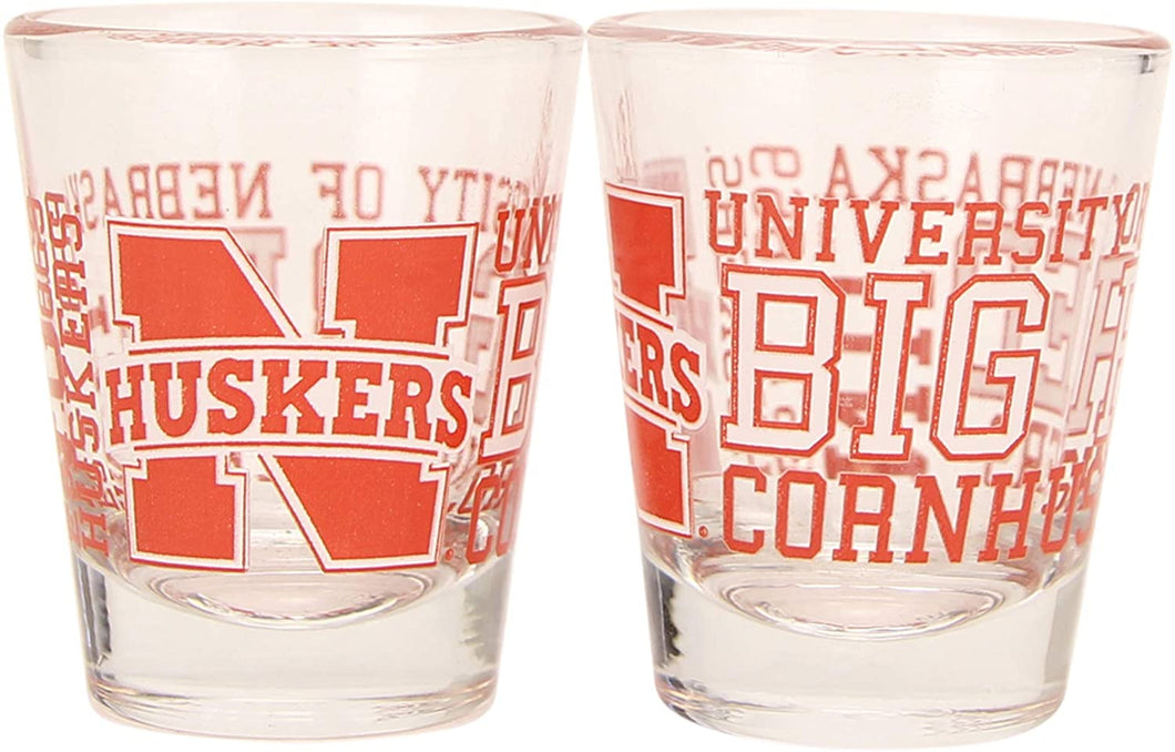 Nebraska Cornhuskers Spirit Shot Glass 2oz.