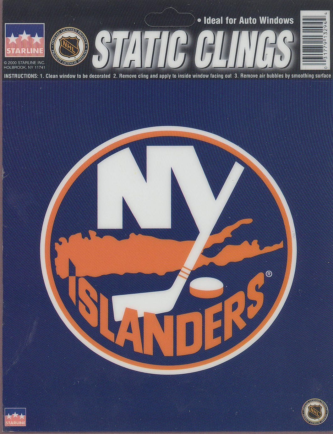 New York Islanders Window Cling