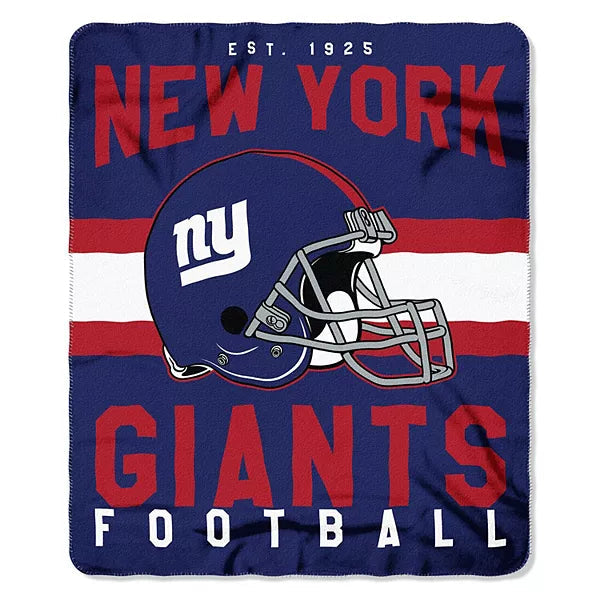 New York Giants Singular Fleece Blanket