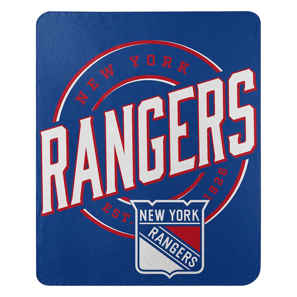 New York Rangers Campaign Fleece Blanket