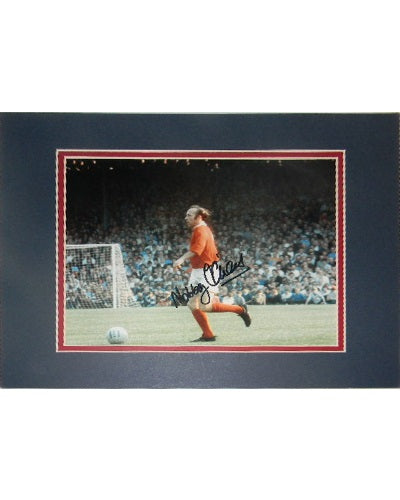 Nobby Stiles Signed Autographed 8x10 Matted