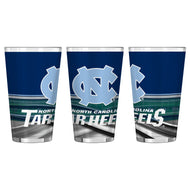 North Carolina Tar Heels Field Sublimated 16 Oz. Pint Glass