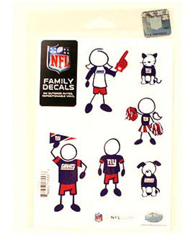 New York Giants Family Decal - Small
