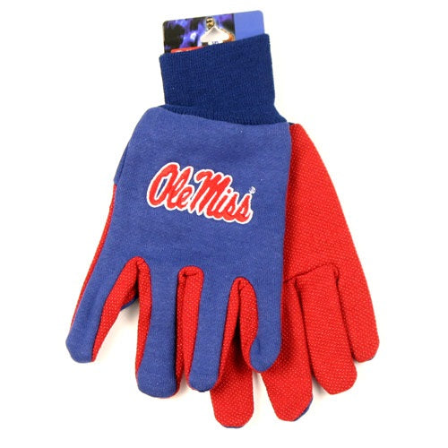 Mississippi Ole Miss Rebels Work Gloves