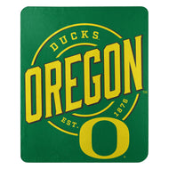 Oregon Ducks Campaign Fleece Blanket