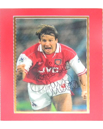 Paul Merson Signed Autographed 8x10 Matted