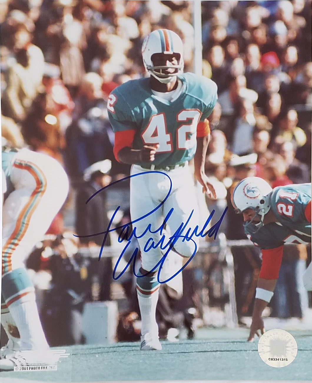 Paul Warfield Signed Autographed 8x10