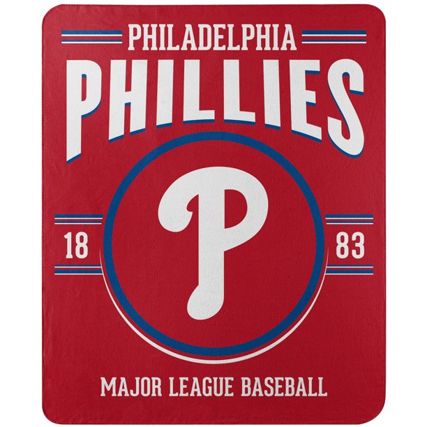 Philadelphia Phillies Southpaw Design Fleece Blanket