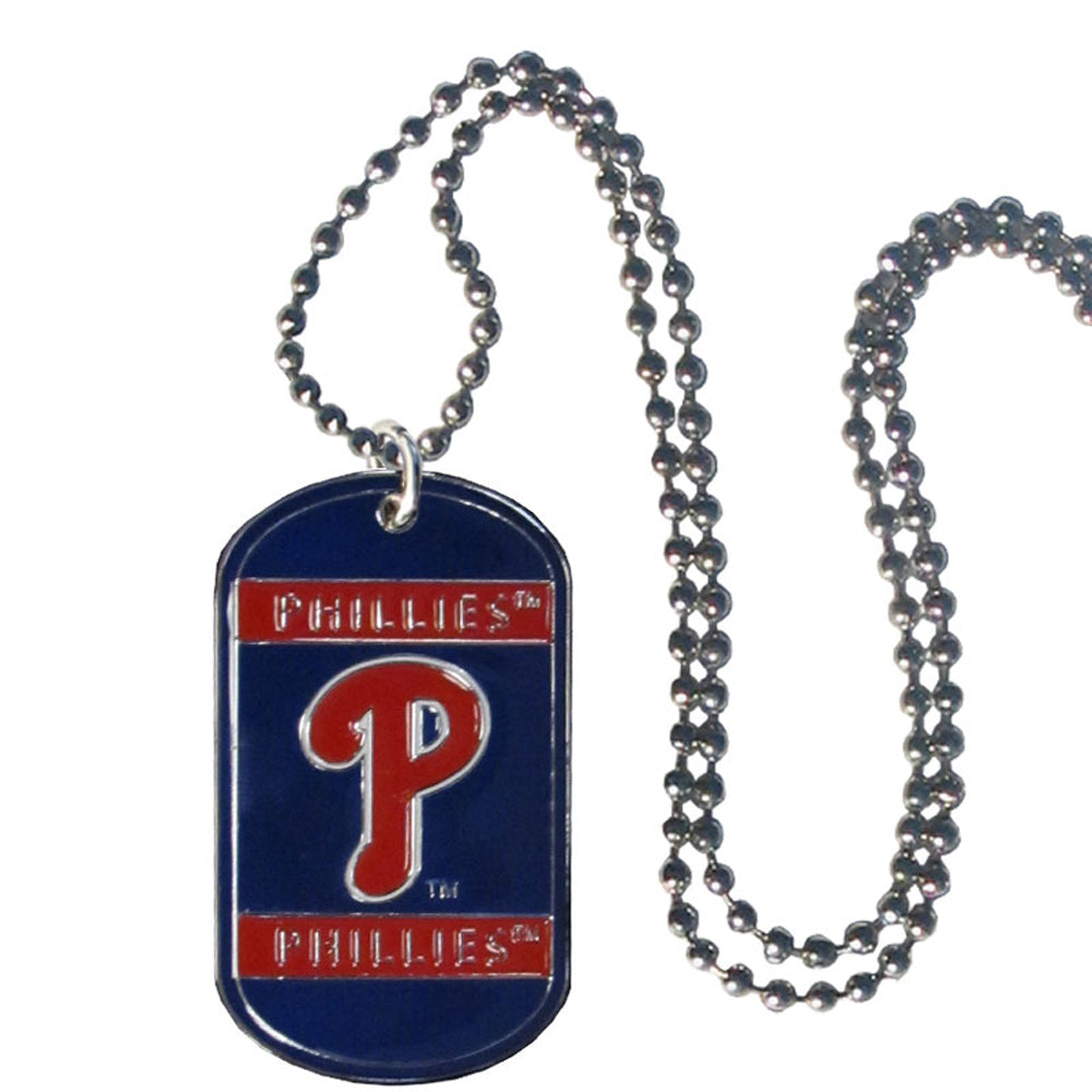 Philadelphia Phillies Dog Tags Necklace