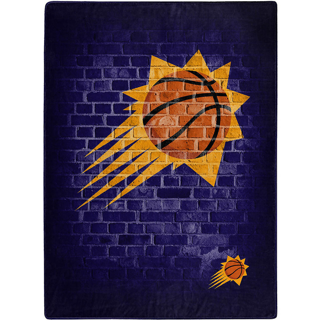 Phoenix Suns Street Raschel Throw Blanket 60
