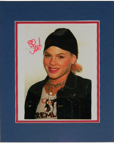 Pink Signed Autographed 8x10