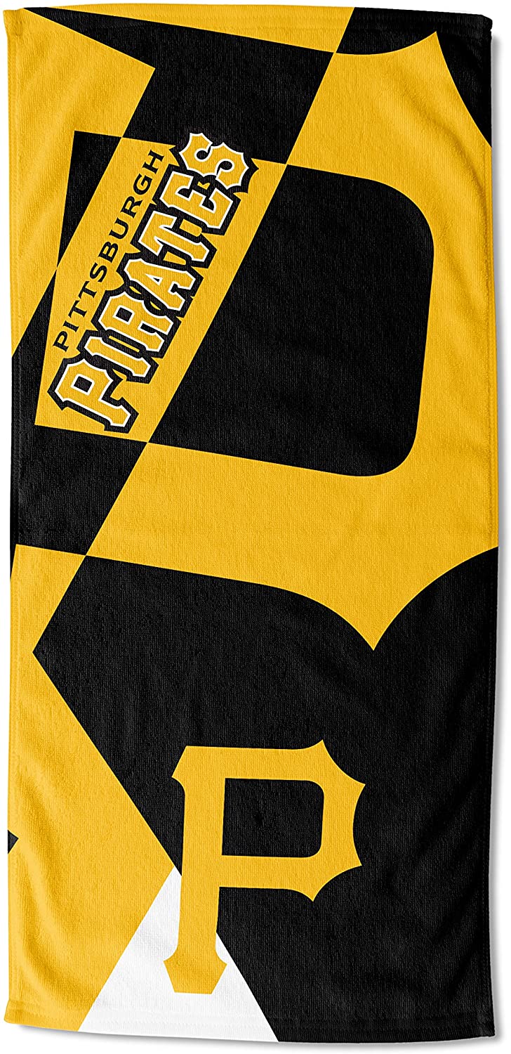 Pittsburgh Pirates Puzzle Oversized Absorbent Beach Towel 34