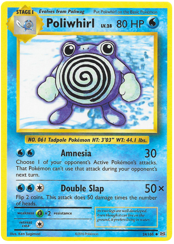 XY Evolutions 024  Poliwhirl