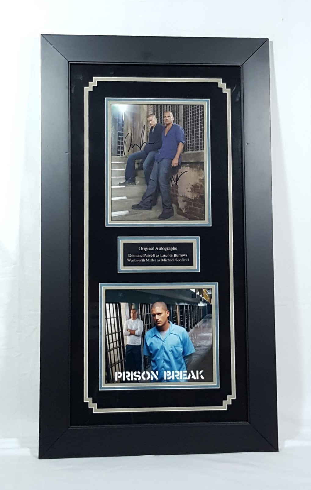 Prinson Break Dual Autograph Dominic Purcell & Wentworth Miller 8x10 ...