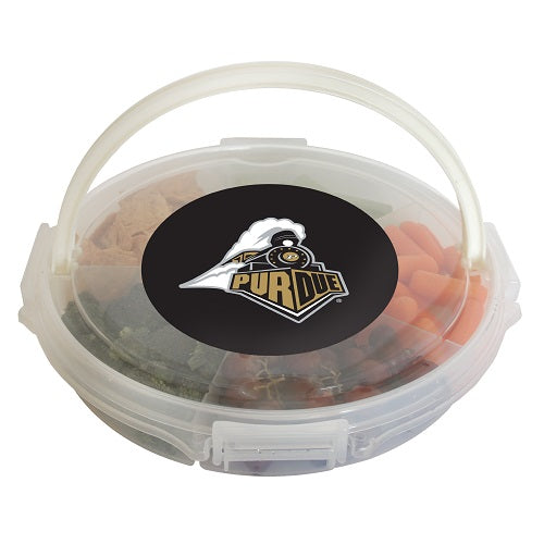 Purdue Boilermakers Food Caddy with Lid