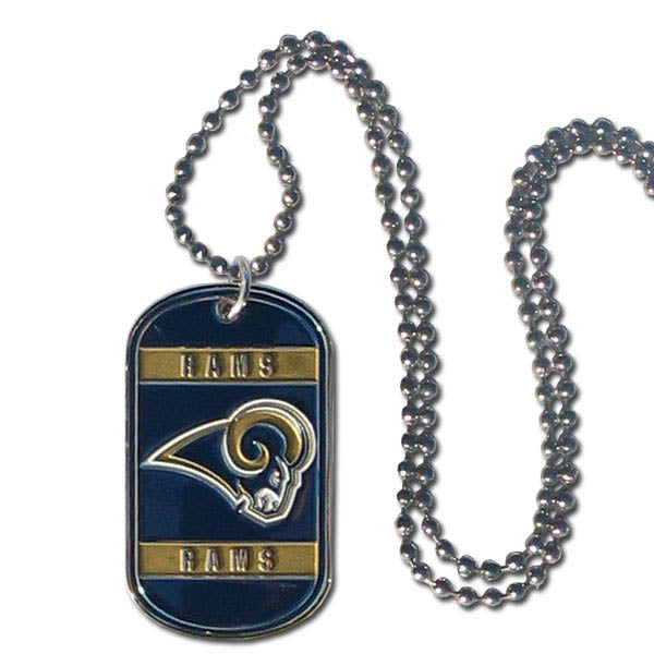 Los Angeles Rams Dog Tags Necklace