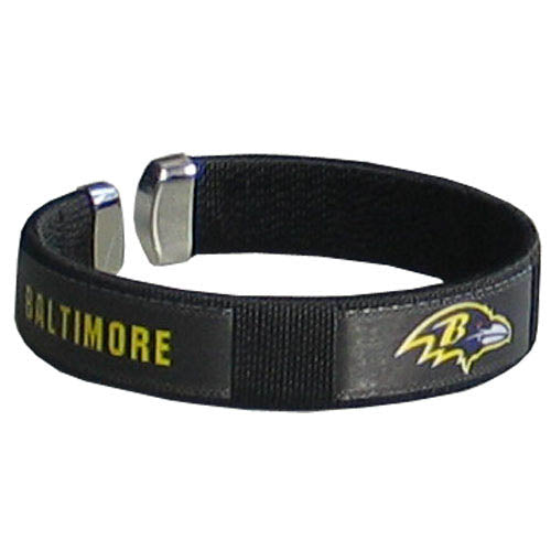 Baltimore Ravens Fan Band Bracelet
