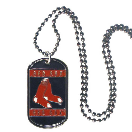 Boston Red Sox Dog Tags Necklace
