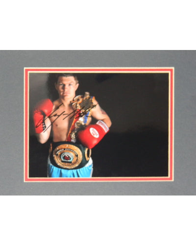 Ricky Hatton Signed Autographed 8x10 Matted