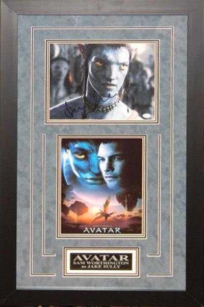 Sam Worthington in Avatar Autographed 8x10 Framed