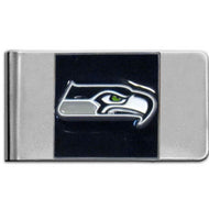 Seattle Seahawks Stainless Steel Money Clip