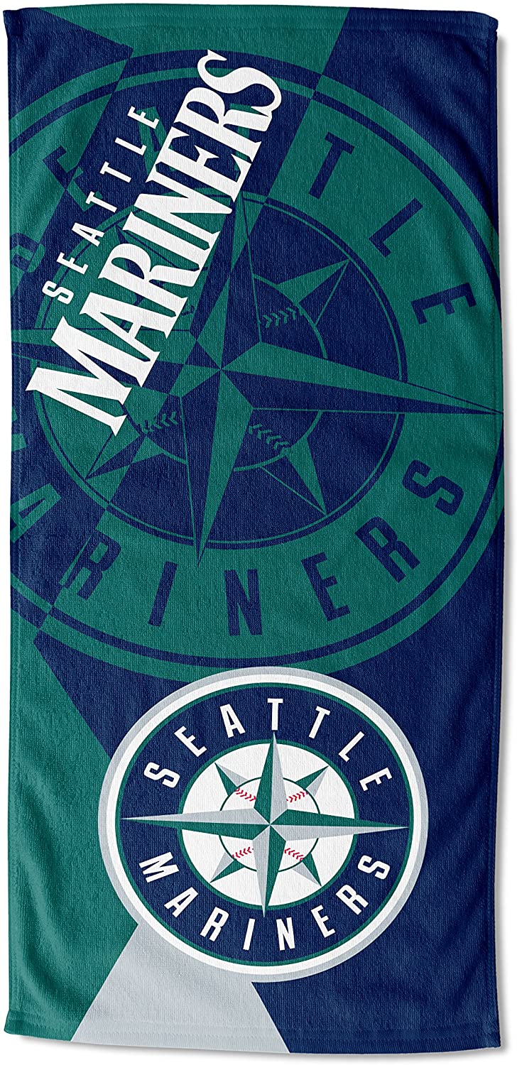 Seattle Mariners Puzzle Oversized Absorbent Beach Towel 34