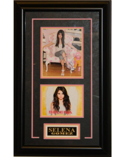 Selena Gomez Autographed 8x10 Framed