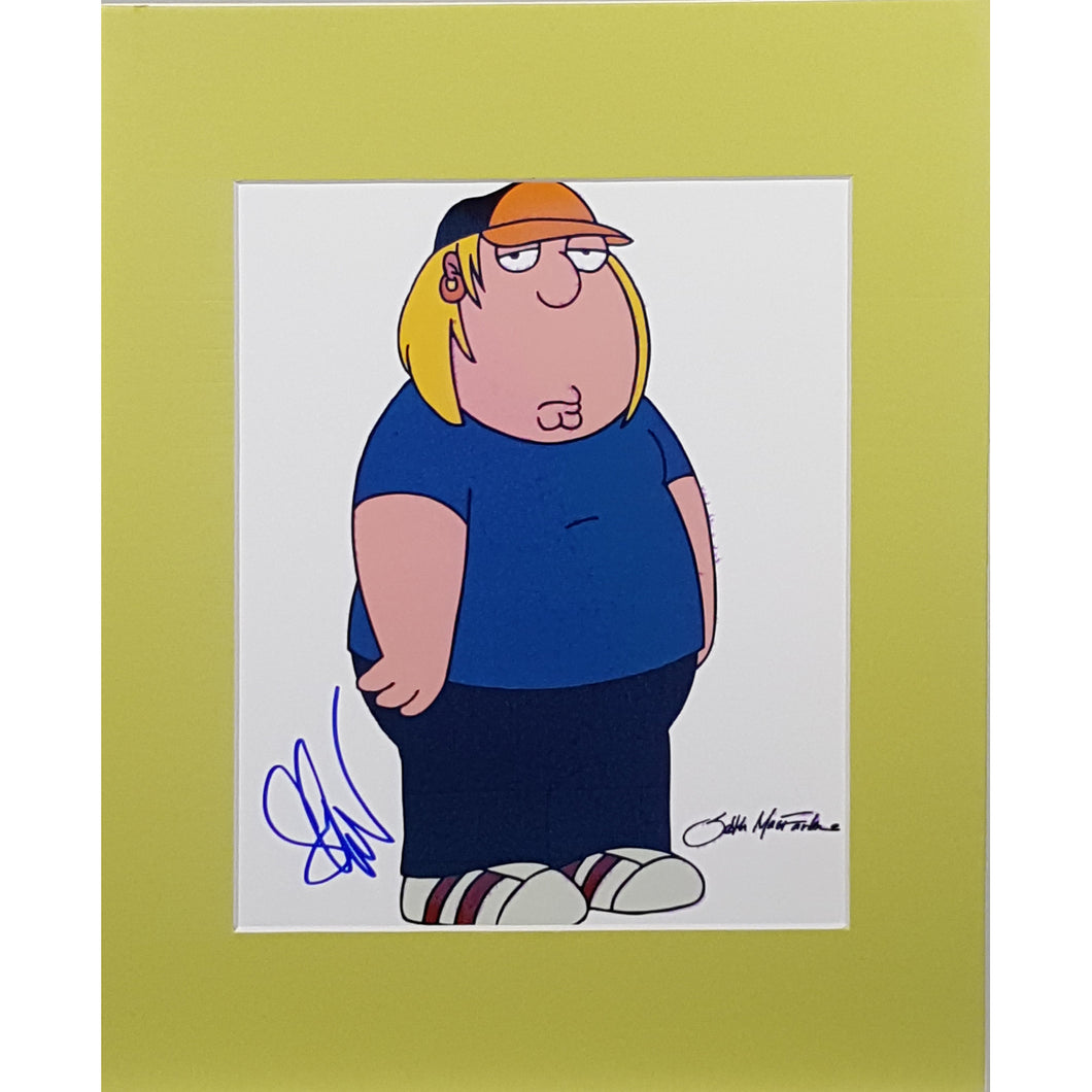 Seth McFarlane Family Guy Signed Autographed 8x10