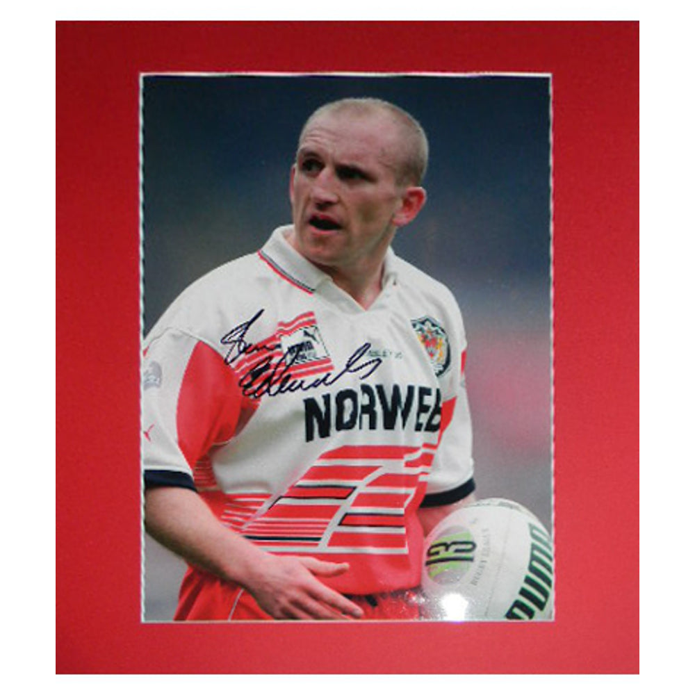 Shaun Edwards Matted Signed Autographed 8x10
