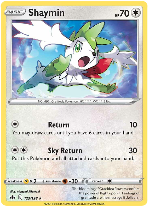 Sword and Shield Chilling Reign 123  Shaymin