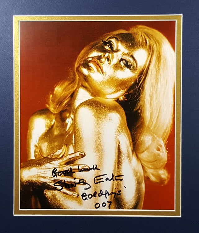 Shirley Eaton Signed Autographed 8x10 James Bord as Goldfinger