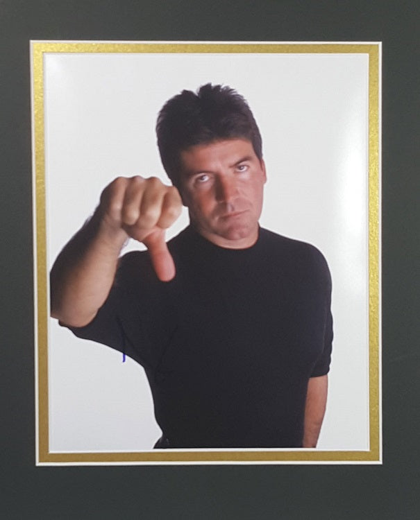 Simon Cowell Signed Autographed 8x10