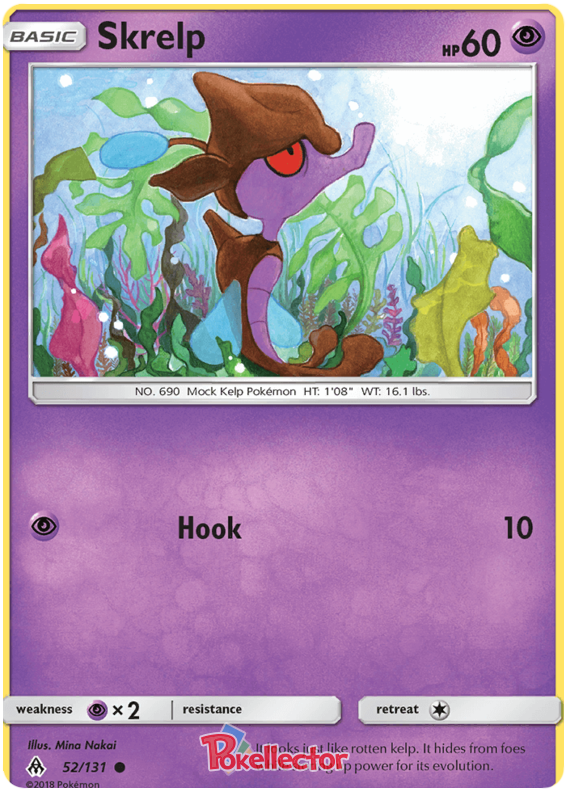 Sun and Moon Forbidden Light 052  Skrelp