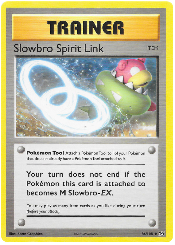 XY Evolutions 086  Slowbro Spirit Link