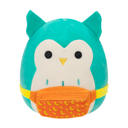 Squishmallows Winston the Teal Owl With Fanny pack 12
