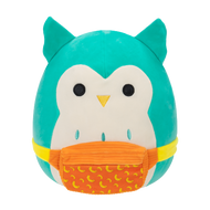 Squishmallows Winston the Teal Owl With Fanny pack 12