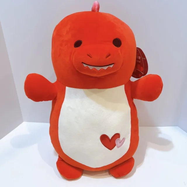 Squishmallows Duster the Red Dinosaur 16